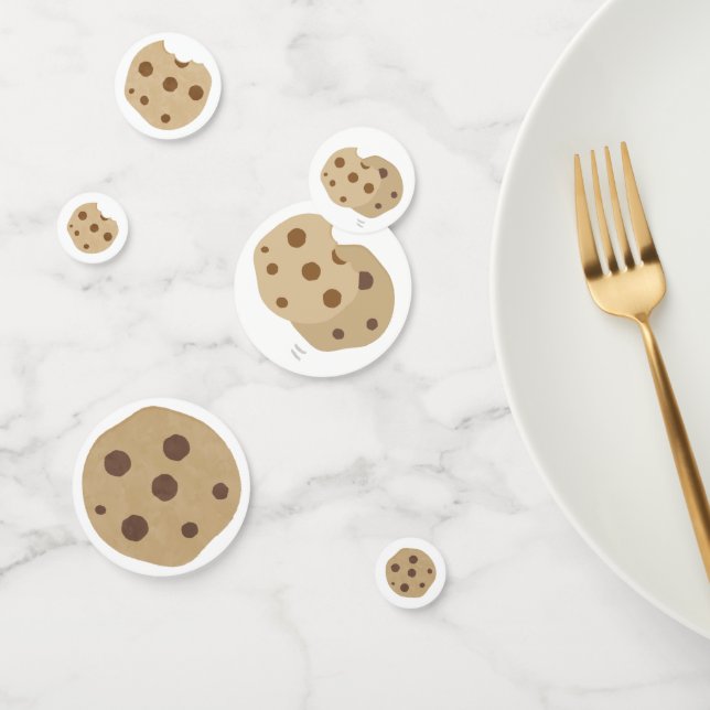 MILK AND COOKIES BIRTHDAY PARTY DECOR CONFETTI (Group)