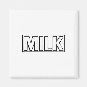 Milk And Cookies Funny Matching Couples Halloween  Magnet
