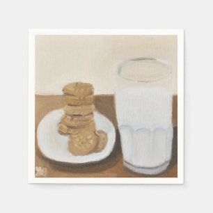 Milk and Cookies Napkin