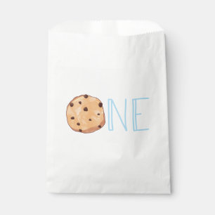 Milk and Cookies One Cookie 1st Birthday Favour Bags