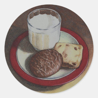 Milk and Cookies Sticker