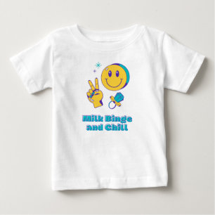 Milk binge and chill baby T-Shirt