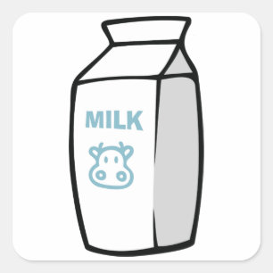Milk Carton Stickers