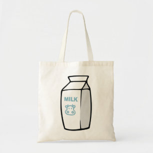 Milk Carton Tote Bag