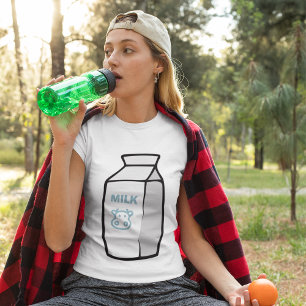Milk Carton Womens T-Shirt