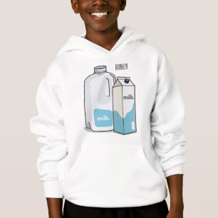 Milk cartoon illustration