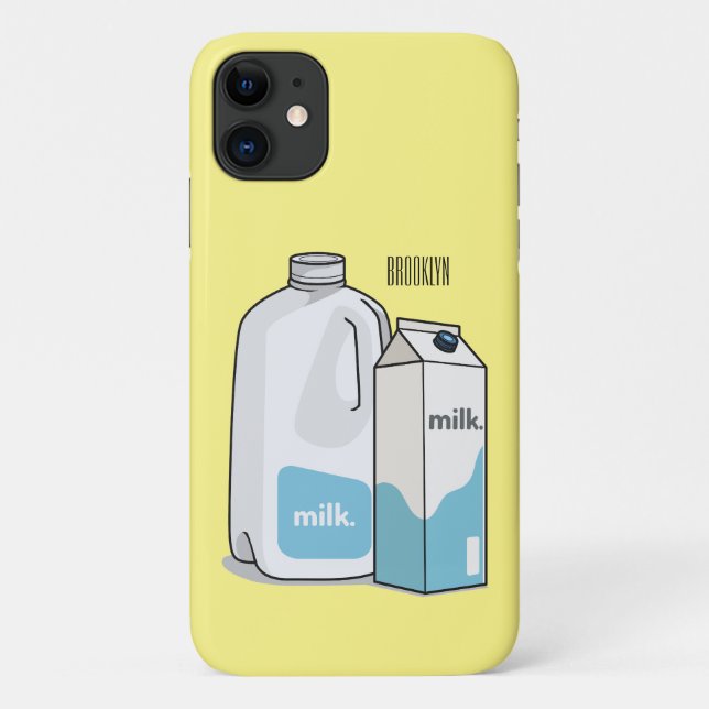 Milk cartoon illustration Case-Mate iPhone case (Back)