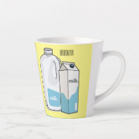 Milk cartoon illustration