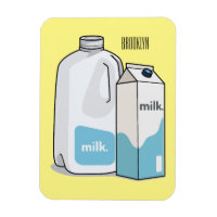 Milk cartoon illustration