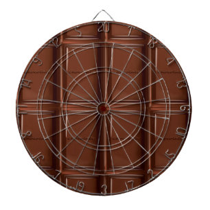 Milk Chocolate Bar Dartboard