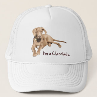 Milk Chocolate Dane - I'm a Chocoholic. Trucker Hat