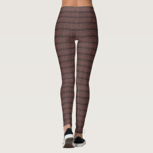 Milk chocolate leggings