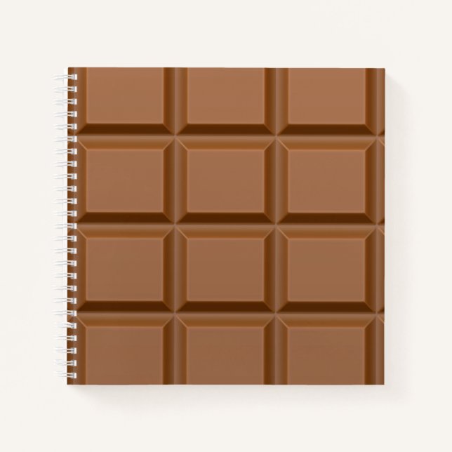 Milk Chocolate Squares Notebook (Front)