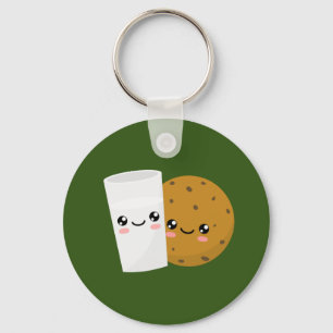 Milk & Cookie Key Ring