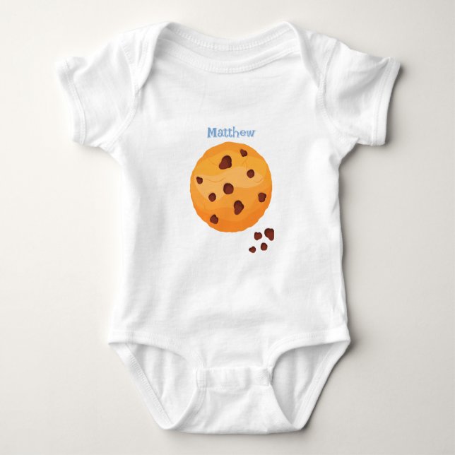 Milk & Cookies Baby Bodysuit (Front)
