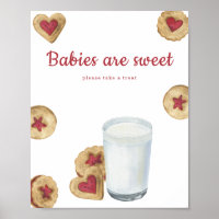 Milk & cookies baby shower Babies are sweet