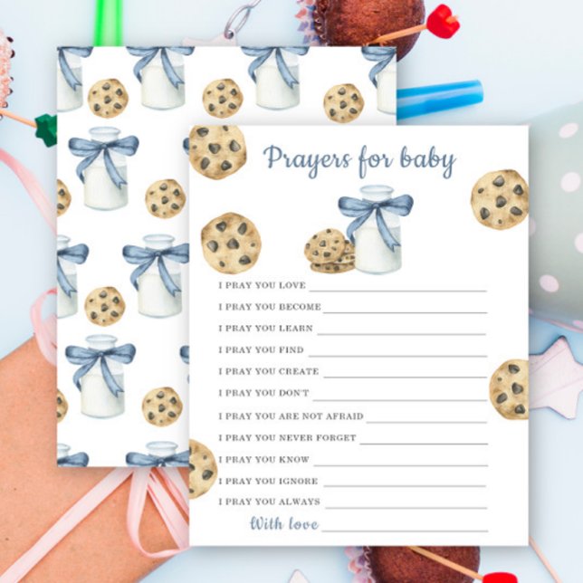 Milk Cookies baby shower Prayers for baby (Creator Uploaded)