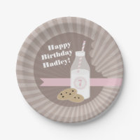 Milk + Cookies Birthday - Chocolate Chip Pink