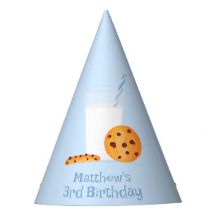 Milk & Cookies Party Hat