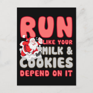 Milk & Cookies Postcard