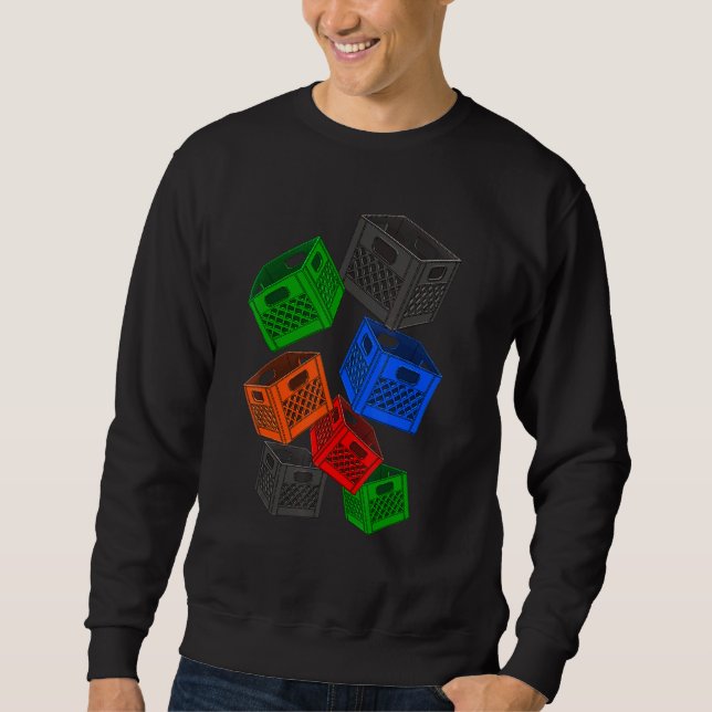 Milk Crate Block Crate Game Tees Challenge 3 (Front)