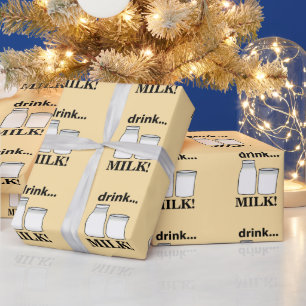 Milk Drink Milk  Wrapping Paper