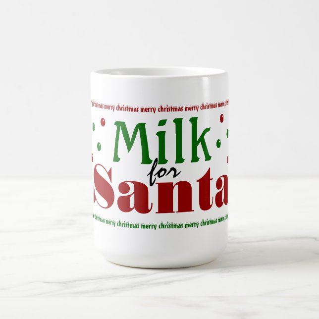Milk For Santa Mug (Center)