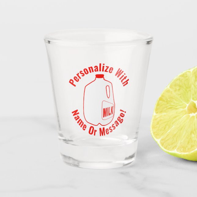 Milk Jug Shot Glass (Front)
