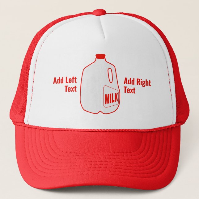 Milk Jug Trucker Hat (Front)