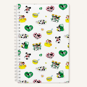 Milk Lover White Notebook
