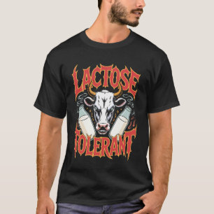 Milk Lovers Funny Lactose Tolerant T-Shirt