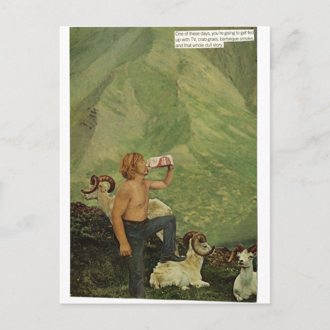 Milk man - postcard (Front)