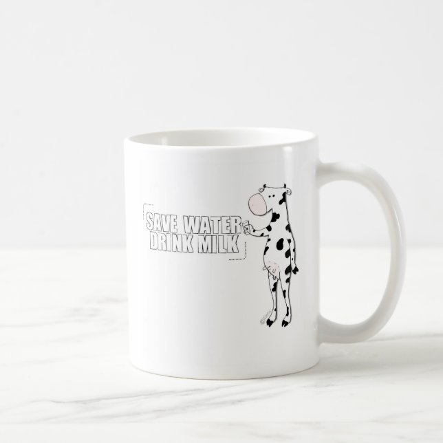 milk, milk coffee mug (Right)