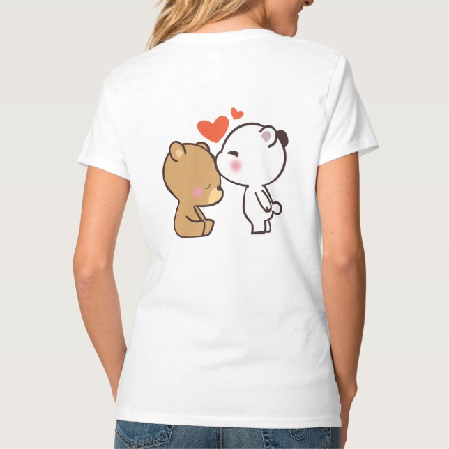 milk & mocha T-Shirt (Back)