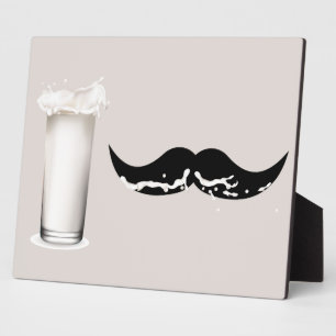 Milk Moustache Creme Plaque