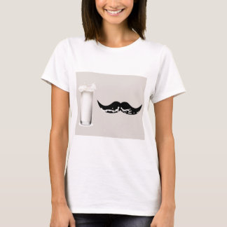 Milk Moustache Creme T-Shirt