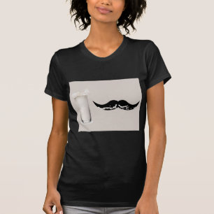Milk Moustache Creme T-Shirt