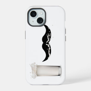 Milk Moustache iPhone 15 Case