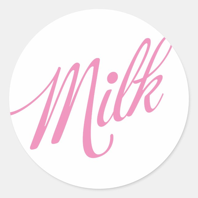 Milk Pink 3 Sticker 2 (Front)