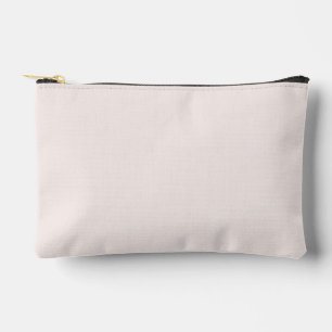 milk pink solid accessory pouch