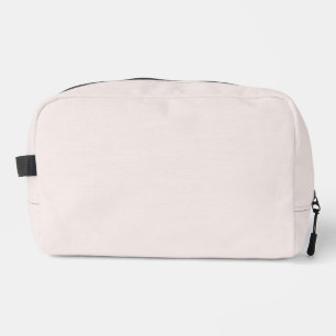 milk pink solid dopp kit