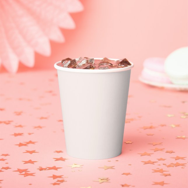 milk pink solid  paper cups (Insitu)