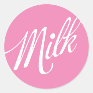 Milk Pink Sticker