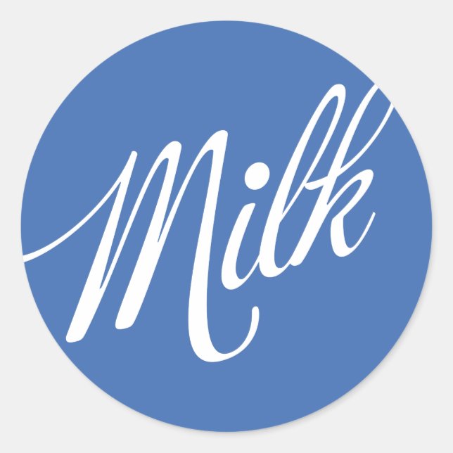 Milk Regular Sticker (Front)