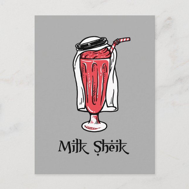 Milk Sheik Postcard (Front)
