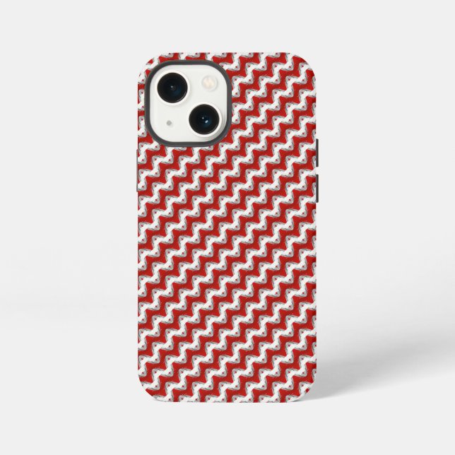milk splash pattern iPhone case (Back)