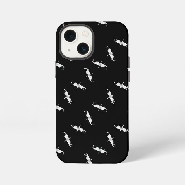 milk splash pattern iPhone case (Back)