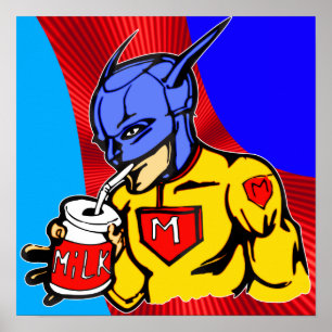 Milk Super Food Poster