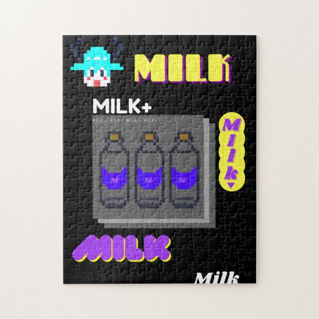 Milk T Jigsaw Puzzle (Vertical)
