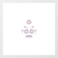 Milk White Classic Rose decorative design